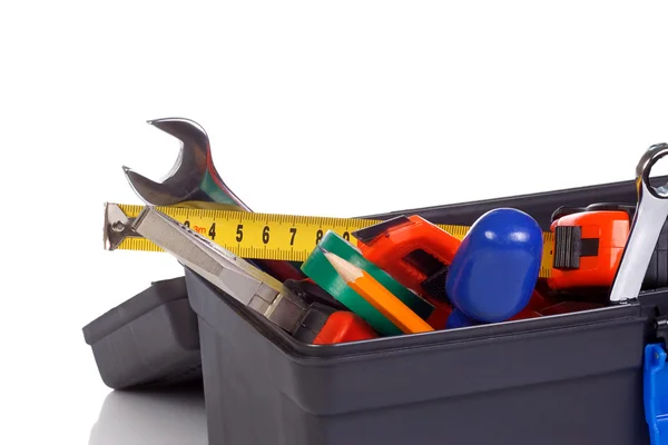 Caja de herramientas de plástico — Foto de Stock