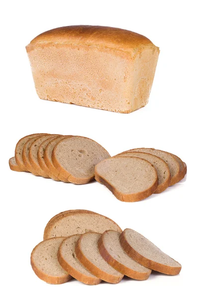 Pâine izolată — Fotografie, imagine de stoc