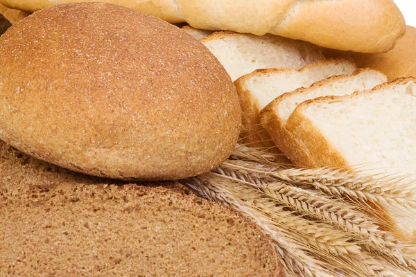 Bread and bun — Stock Photo, Image