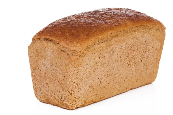 Brot auf weißem Hintergrund — Stockfoto