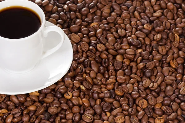 Tasse und Untertasse zum Kaffee — Stockfoto