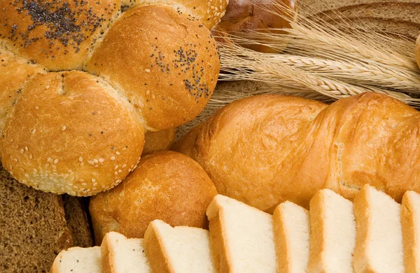 Conjunto de productos de panadería — Foto de Stock