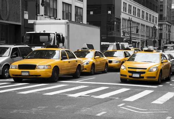 纽约出租车 免版税图库图片