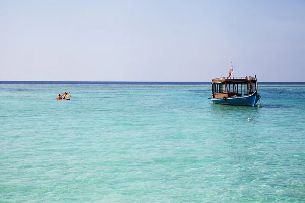Barco de pesca de Maldivas — Foto de Stock