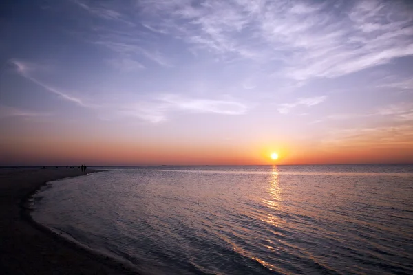 Sole al tramonto — Foto Stock