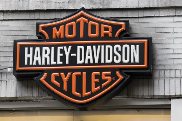 Harley davidson logosu — Stok fotoğraf