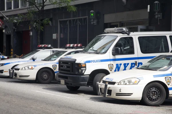 stock image NYPD Patrol cars