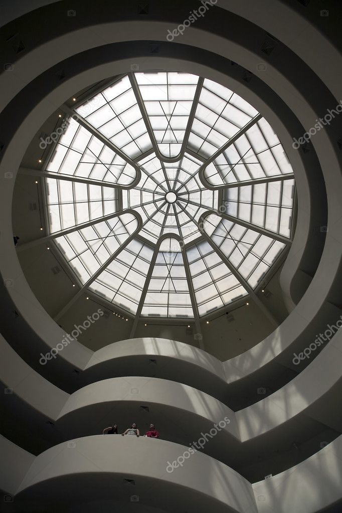 Solomon R Guggenheim Museum Innenraum Redaktionelles