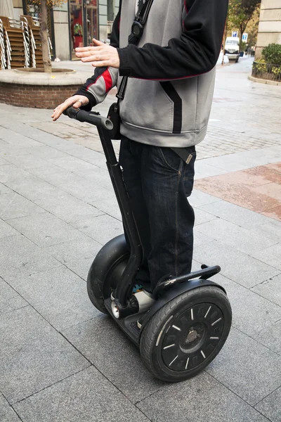 Segway gösteri sokak.