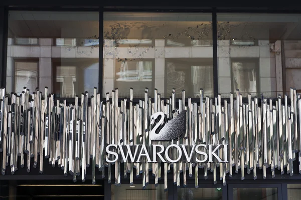 Logo del marchio Swarovski — Foto Stock