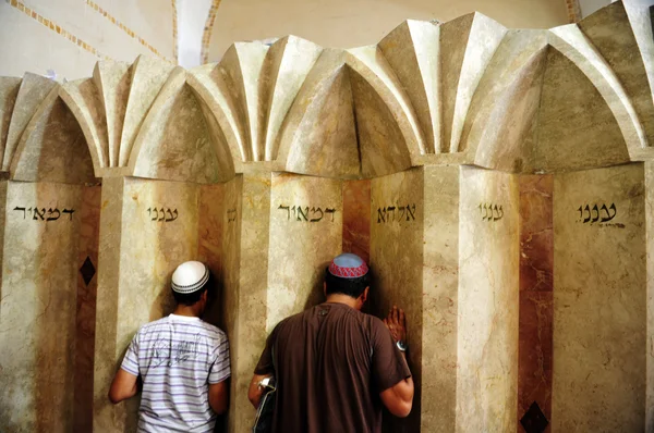 Grab des Rabbiners meir baal haness, israel — Stockfoto
