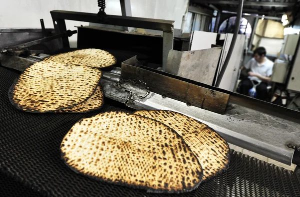 Glat Kosher Matzah Factory — Stock Photo, Image