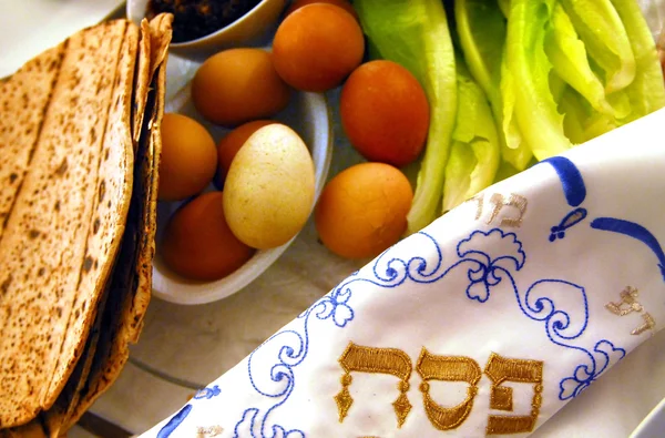 Passover Seder Dinner Celebrations — Stock Photo, Image