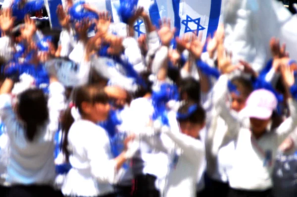 Празднование Дня независимости Израиля — стоковое фото
