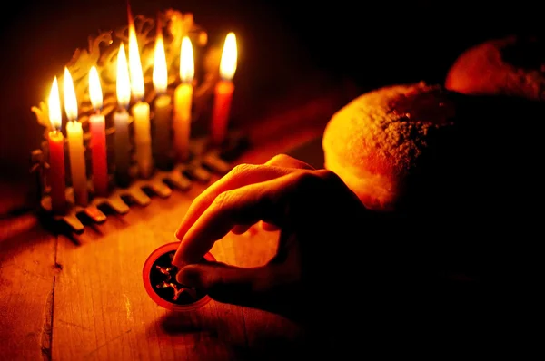 Jewish Holidays Hanukkah — Stock Photo, Image