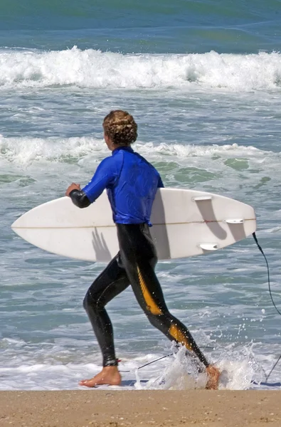 Sea Sport - Wave Surfing — Zdjęcie stockowe