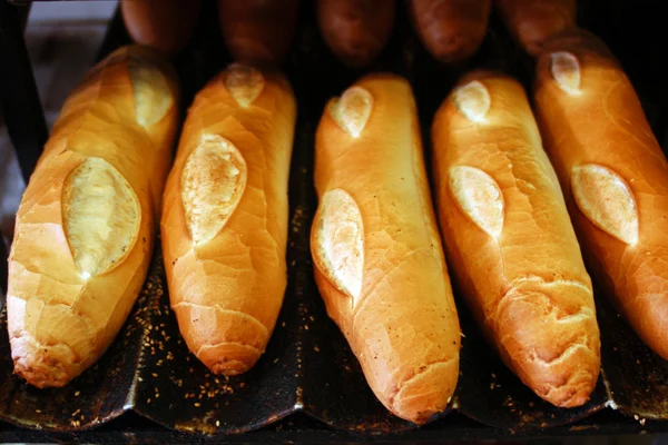 Mat och rätter - bröd — Stockfoto