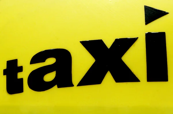 Taxi taxi — Foto Stock