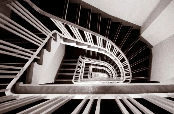 Scări spirale — Fotografie, imagine de stoc