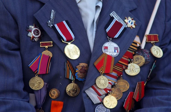 Medalhas de guerra — Fotografia de Stock