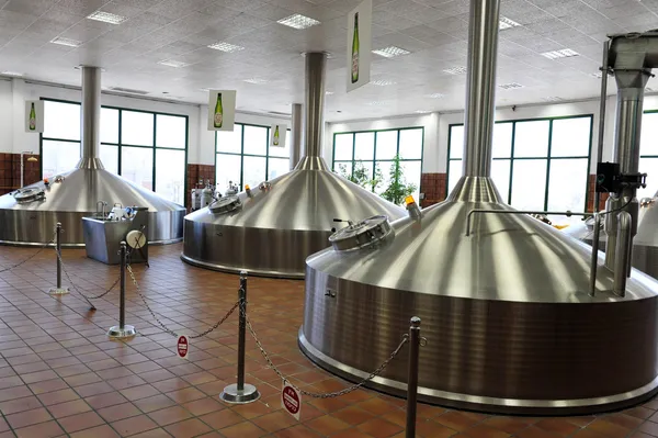 Пиво пивоварних заводів — стокове фото