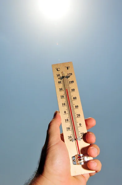 Värmeböljan väder — Stockfoto