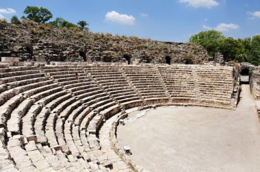 İsrail - antik beit shean seyahat fotoğrafları