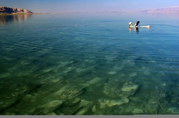 Cestování fotografie Izrael - Mrtvé moře — Stock fotografie