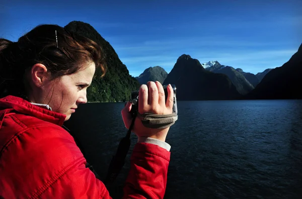 Nový Zéland fiordland — Stock fotografie