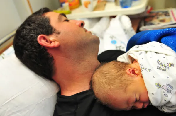 Foto Conceito - Bebê de gravidez israelense e paternidade em Israel — Fotografia de Stock