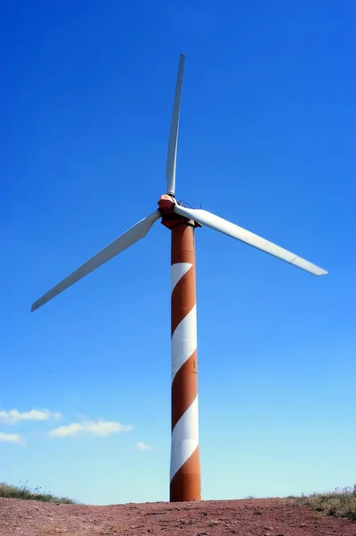 Energii elektrycznej - energii wiatrowej — Zdjęcie stockowe