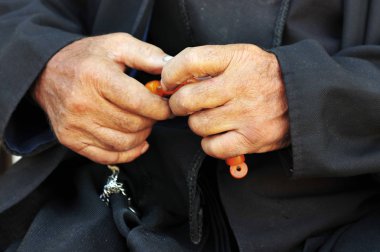 Druze Religion - Prayer Beads clipart
