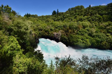 Yeni Zelanda Huka falls