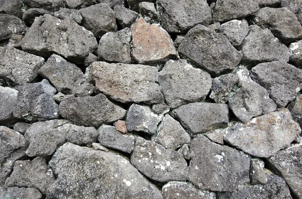Muro di roccia scura — Foto Stock