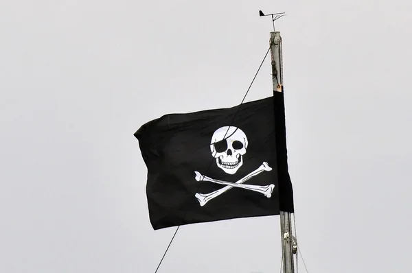 Bandeira do pirata — Fotografia de Stock