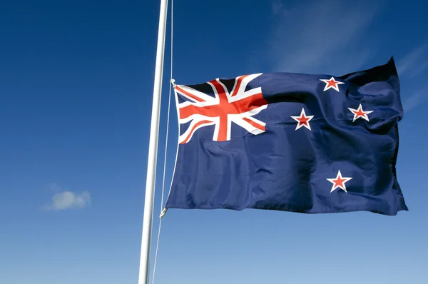 Nationalflaggen der Welt - Neuseeland — Stockfoto