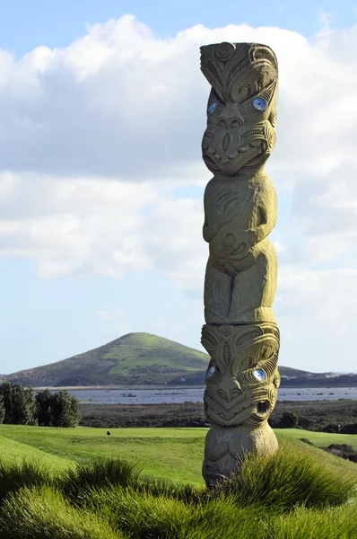 ニュージーランドのマオリ文化を旅行します。 — ストック写真