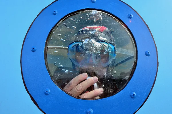 海体育-水肺潜水 — 图库照片