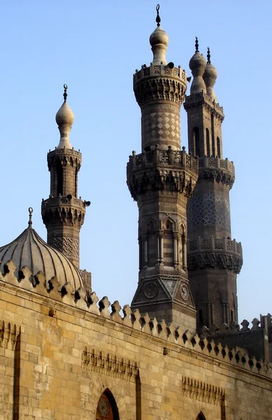 Mešita Al-azhar v Káhiře, egypt — Stock fotografie