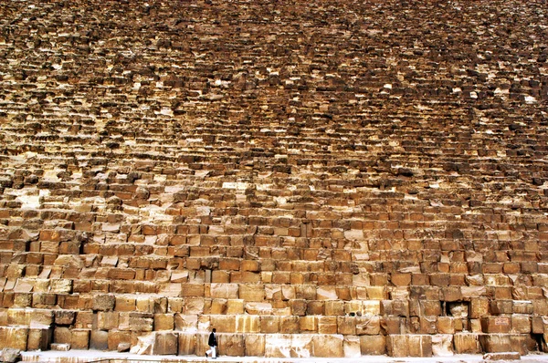 Büyük giza piramitleri — Stok fotoğraf