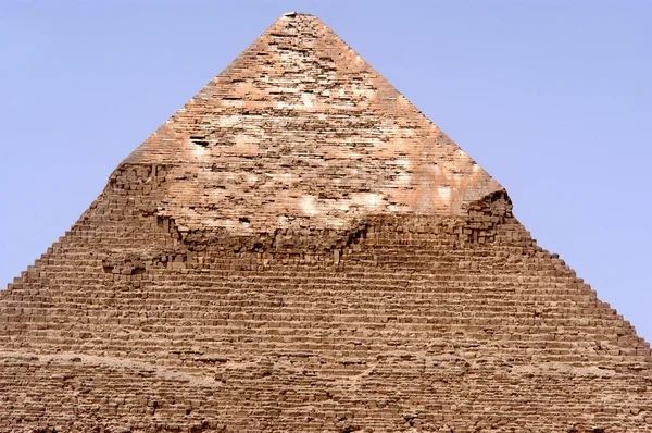 De grote piramides in giza — Stockfoto
