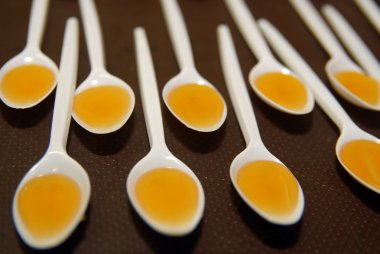 Honey Sample Tasters clipart