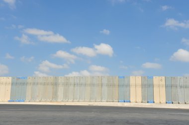 Separation Wall Gaza Israel clipart