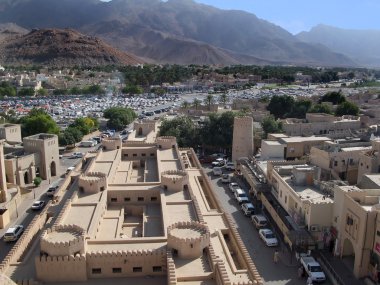 Nizwa Fort in Oman clipart