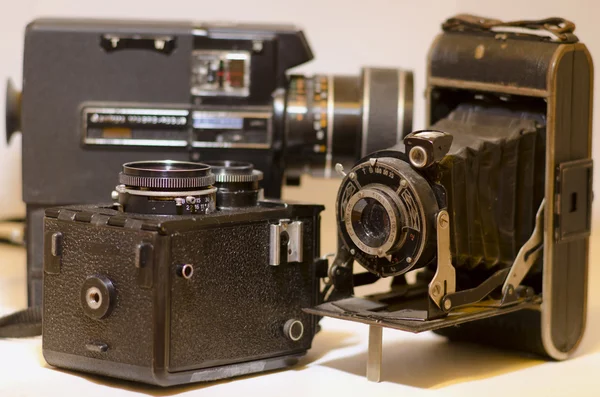 Старі камери — стокове фото