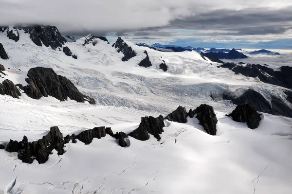 Fox glaciar parque nacional — Fotografia de Stock