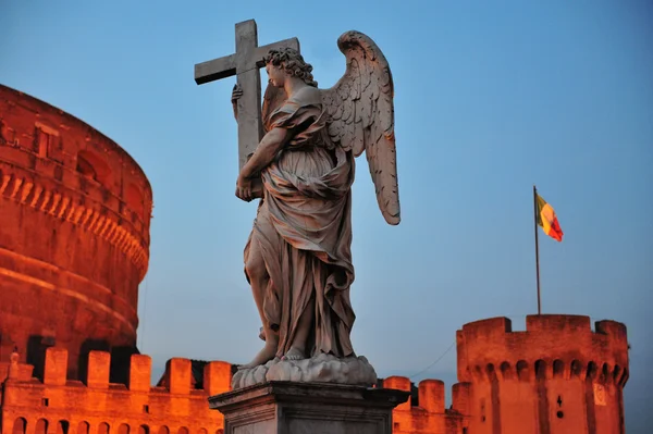 Sant angelo w Rzym, Włochy — Zdjęcie stockowe