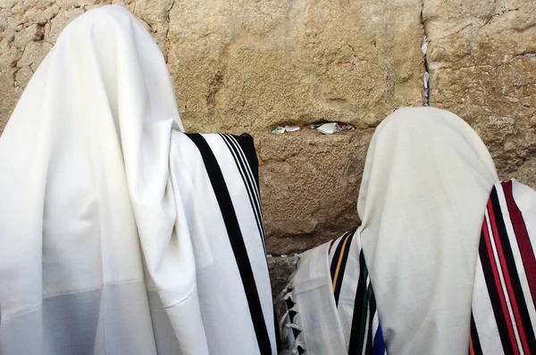 Židovských mužů se modlí — Stock fotografie