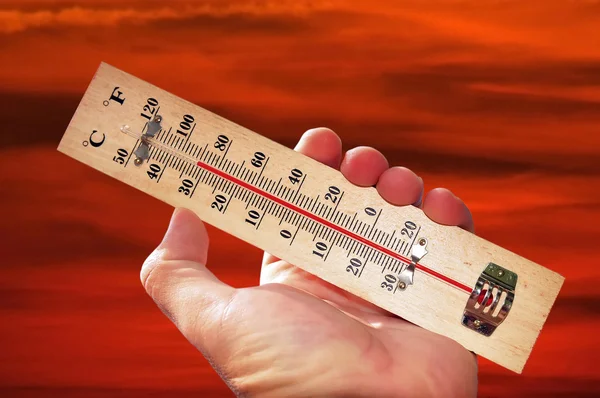 Heat Wave High Temperatures — Stock Photo, Image