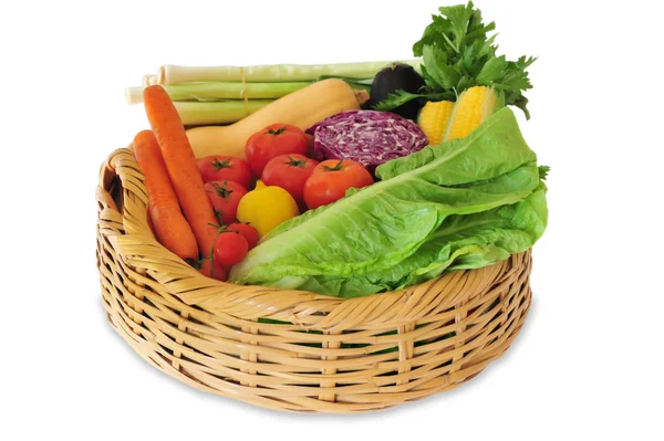 Variété de légumes frais — Photo